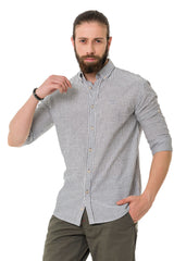 CH194 Men's shirt with striped design