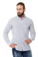 CH194 Men's shirt with striped design