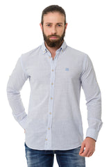 CH194 Men's shirt with striped design