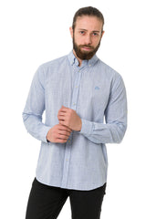 CH199 Men's long-sleeved shirt with a trendy classic look