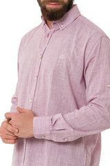 CH199 Men's long-sleeved shirt with a trendy classic look