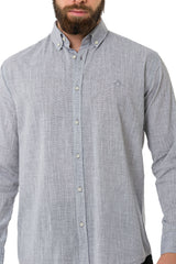 CH199 Men's long-sleeved shirt with a trendy classic look