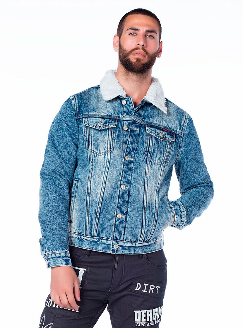 CJ136 Blue Men's Jacket