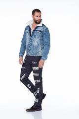 CJ136 Blue Men's Jacket