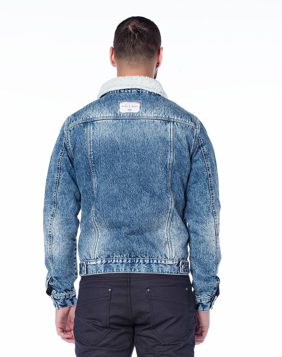 CJ136 Blue Men's Jacket