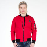 CJ151 Sweat jacket with zipper and lapel