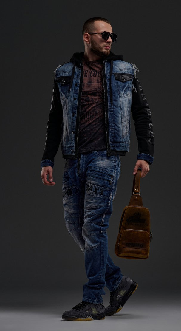 CJ154 Blue Men's Jacket