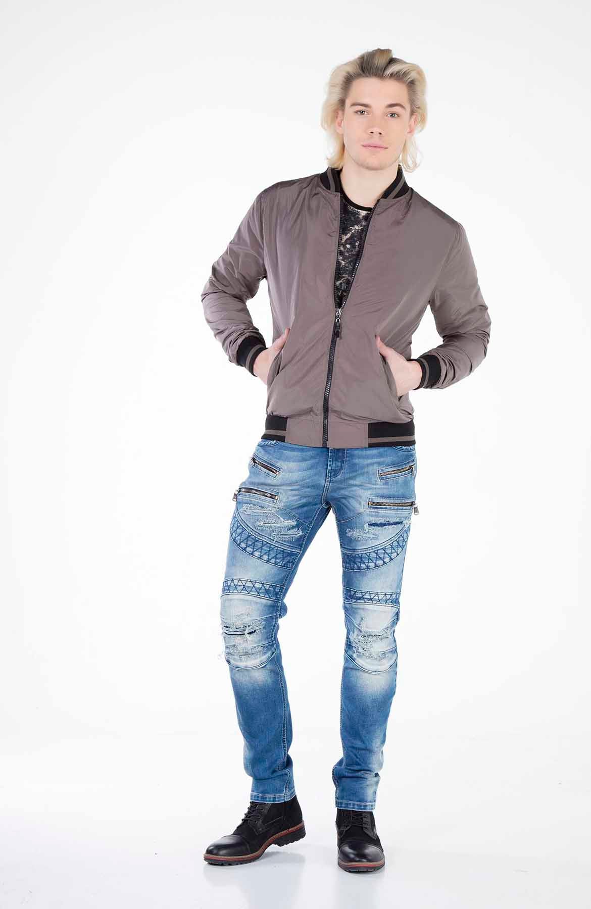 CJ159 Men's Transitional Jacket – Lightweight Bomber Jacket for Autumn and Spring