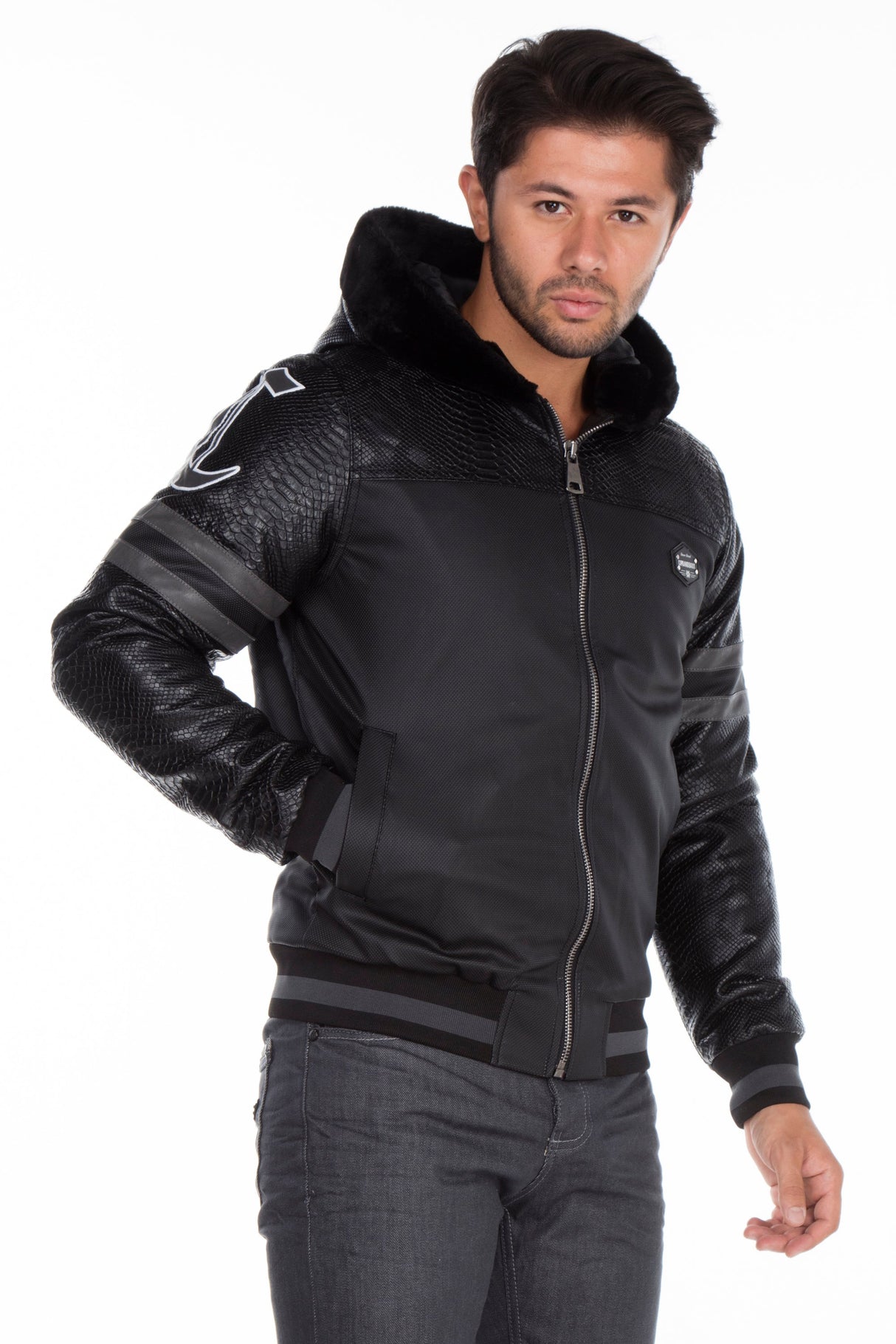 CJ177 Black Men's Jacket