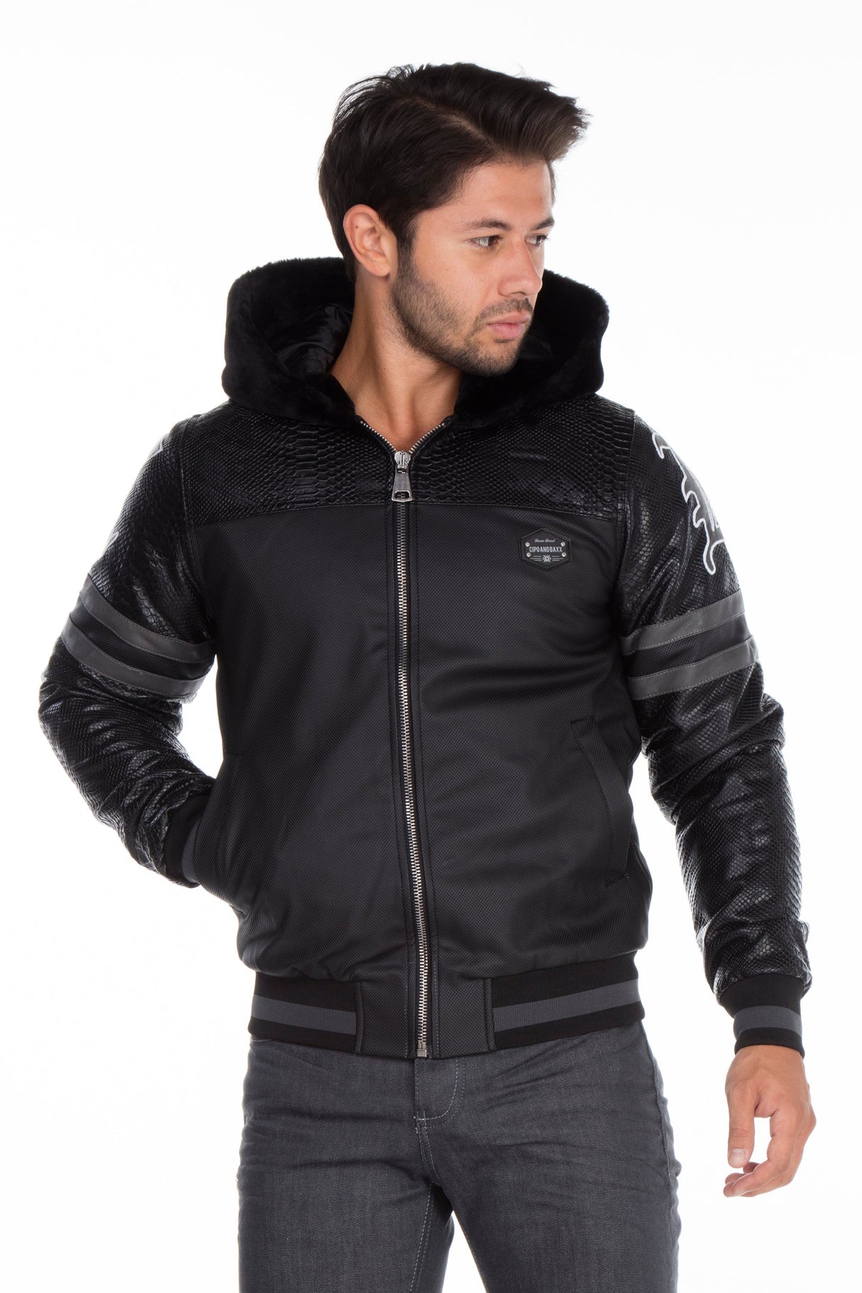 CJ177 Black Men's Jacket