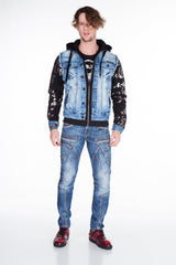 CJ181 Blue Men's Jacket