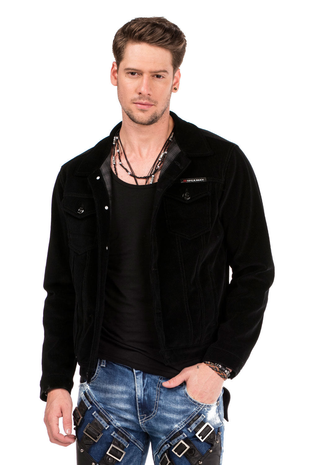 CJ226 Black Men's Jacket