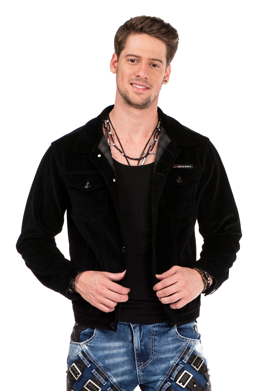 CJ226 Black Men's Jacket