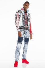 CJ241 Men's Jacket Ice Blue