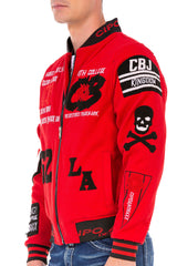 CJ274 Men's Transitional Jacket – College Spirit meets Creative Knitting