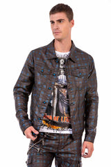 CJ278 Blue Men's Jacket