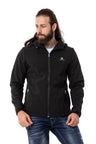 CJ285 Men's Winter Jacket – with detachable hood & striking details