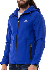 CJ285 Men's Winter Jacket – with detachable hood & striking details
