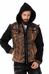 CJ287 Men's Jacket with Hood in a Cool Look