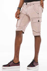 CK188 Men's Capri Shorts with Cargo Pockets