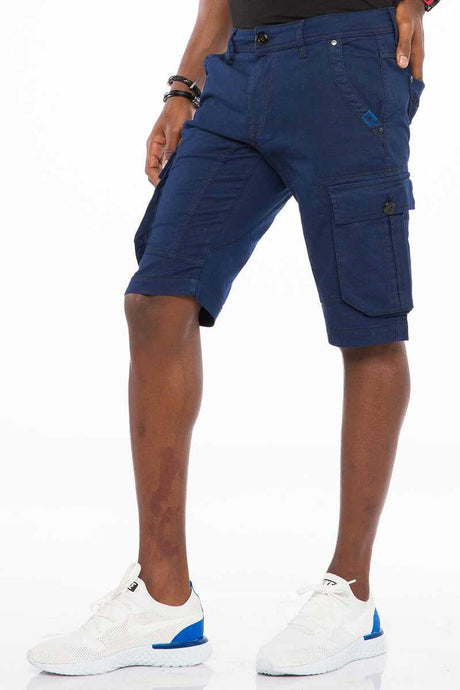 CK188 Men's Capri Shorts with Cargo Pockets
