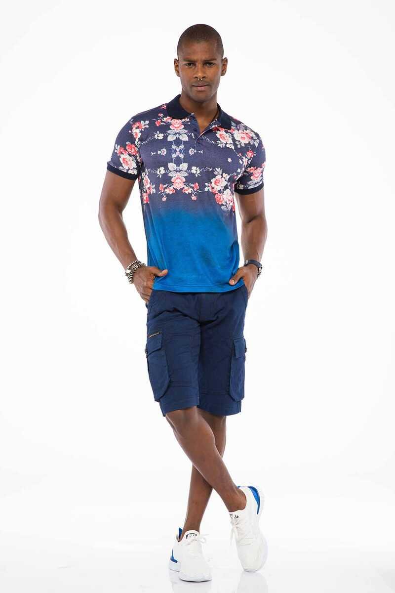 CK188 Men's Capri Shorts with Cargo Pockets