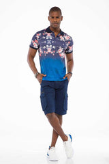 CK188 Men's Capri Shorts with Cargo Pockets