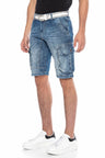 CK215 Men's Capri Shorts with Cargo Pockets