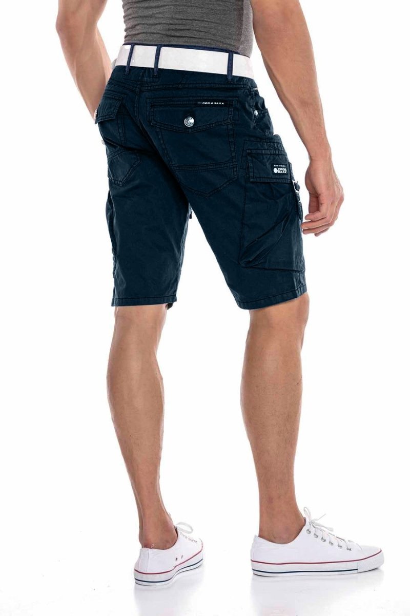 CK229 Men's Capri Shorts with cool cargo pockets