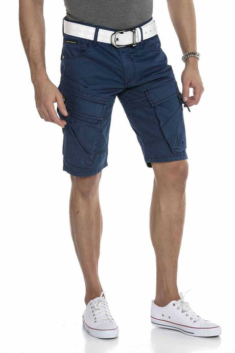 CK229 Men's Capri Shorts with cool cargo pockets