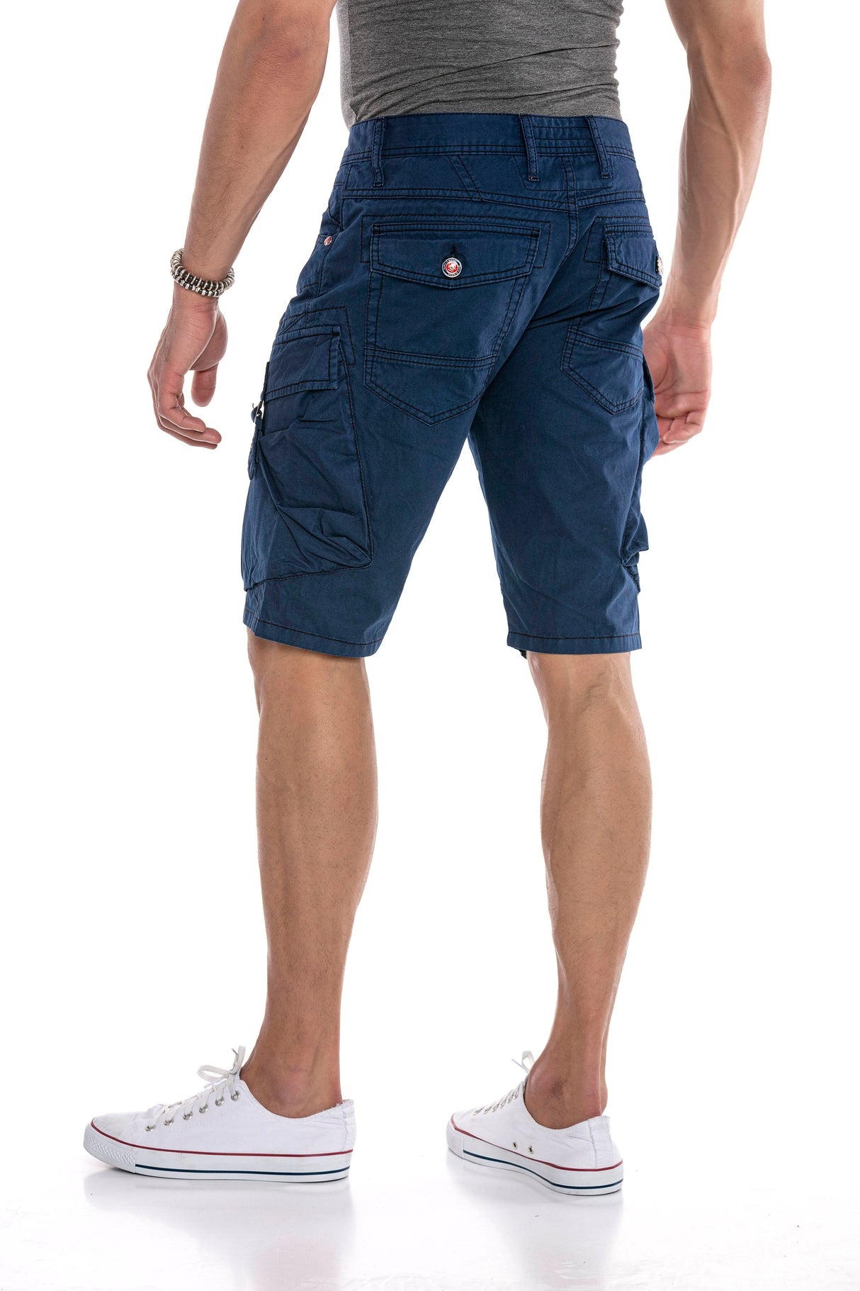 CK229 Men's Capri Shorts with cool cargo pockets