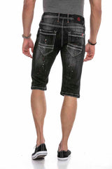 CK241 Men's Capri Shorts with cool cut-outs