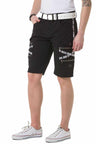 CK253 Men's Capri Shorts with trendy cargo pockets