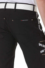 CK253 Men's Capri Shorts with trendy cargo pockets