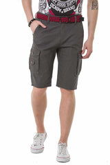 CK265 Men's Capri Shorts with practical cargo pockets