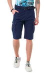 CK265 Men's Capri Shorts with practical cargo pockets