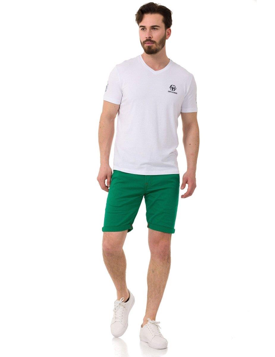 CK272 Men's Capri Shorts Casual Look