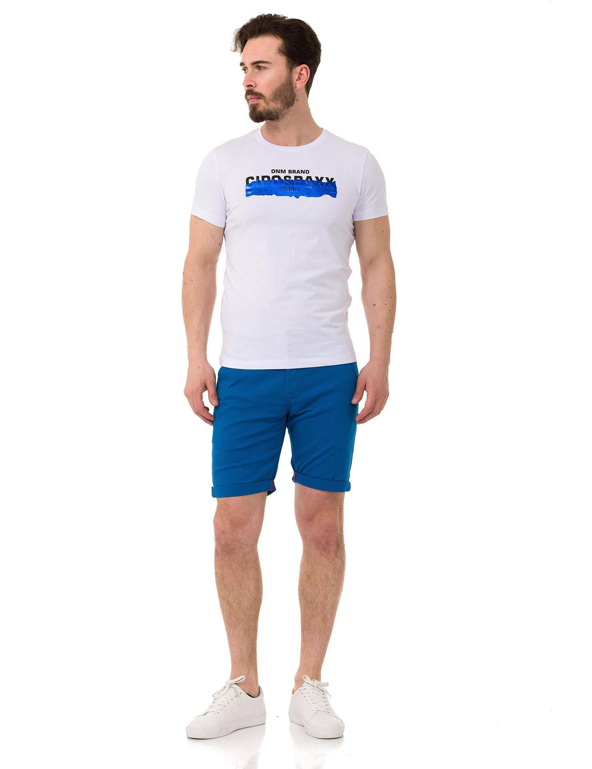 CK272 Men's Capri Shorts Casual Look