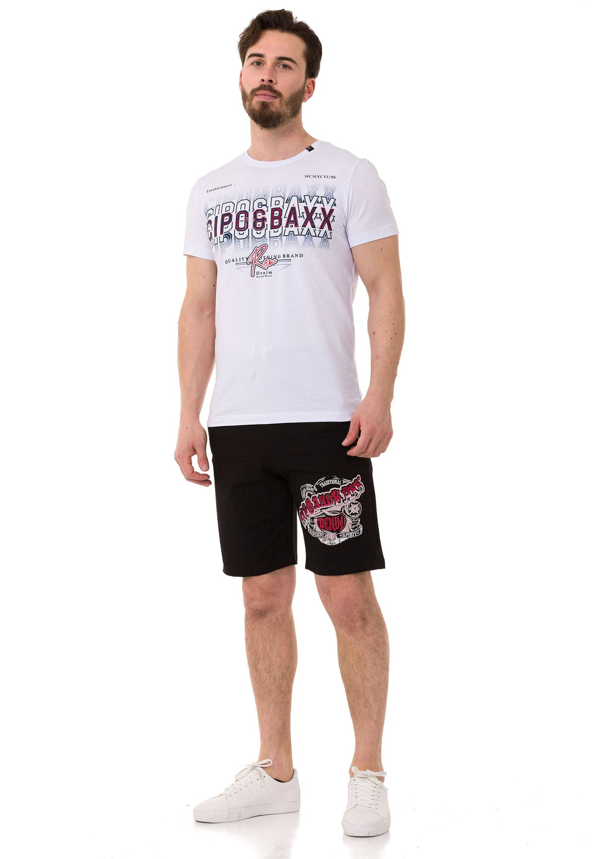 CK274 Men's Capri Casual Shorts