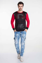 CL123 Men's Sweatshirt – Modern design with contrasting sleeves