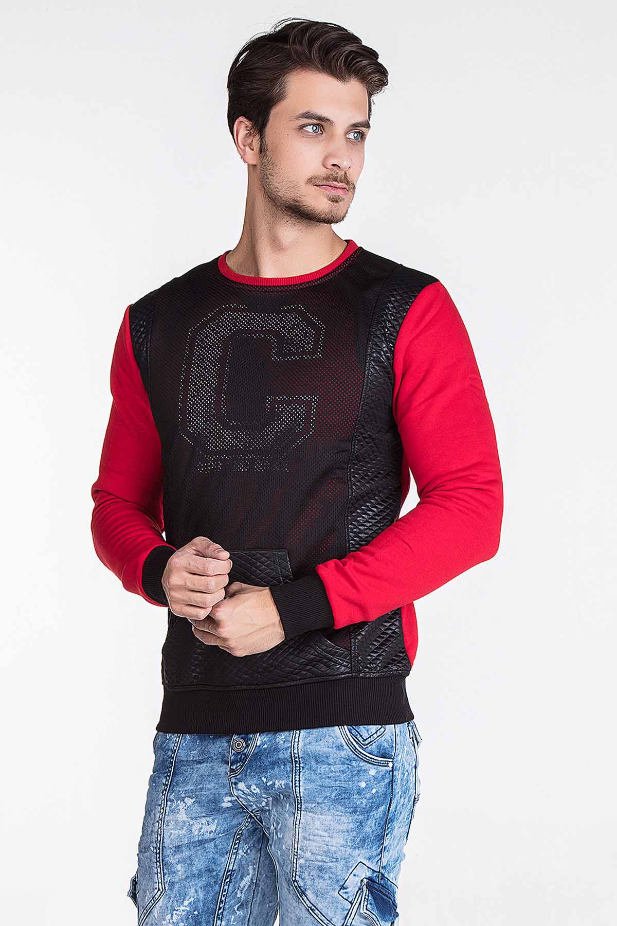 CL123 Men's Sweatshirt – Modern design with contrasting sleeves