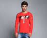 CL136 – Long-sleeved shirt with print, cotton & elastane