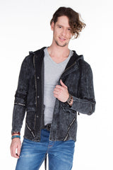 CL257 Men's hooded sweatshirt
