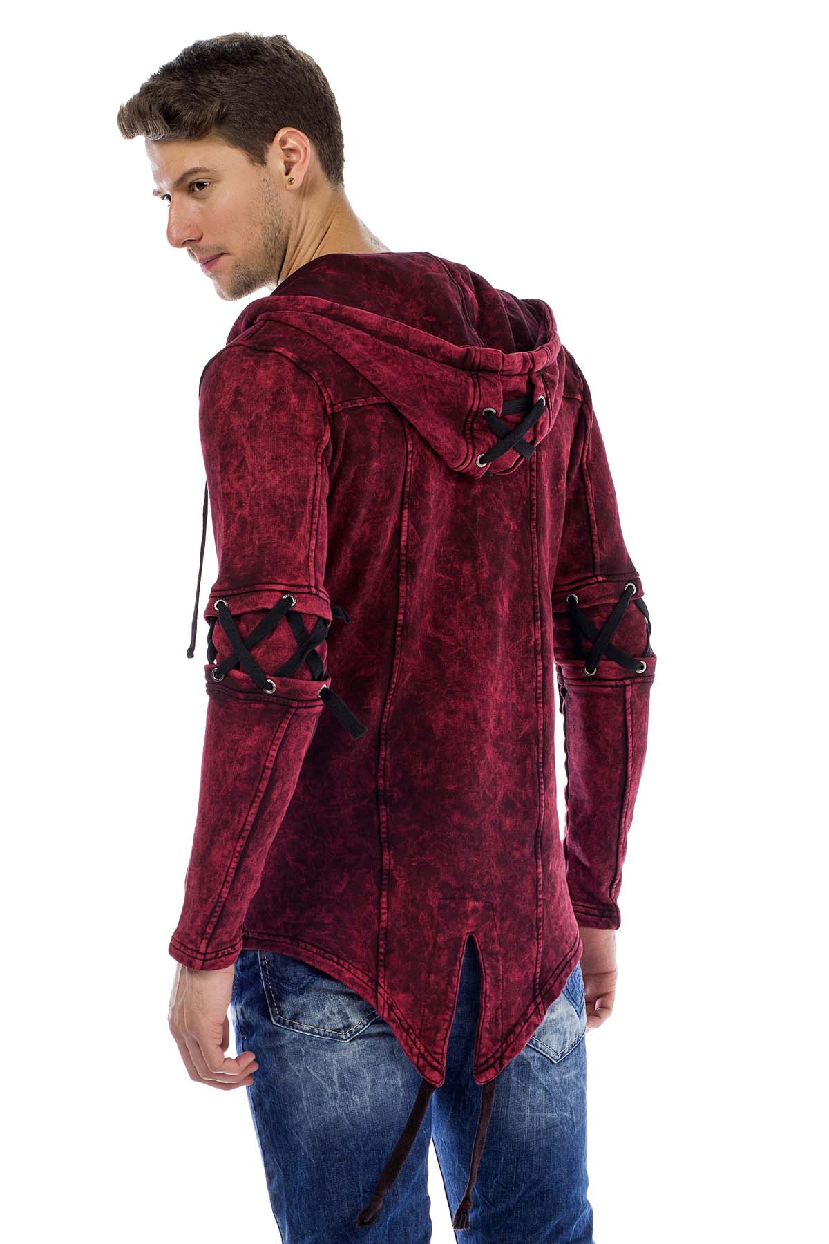 CL257 Men's hooded sweatshirt