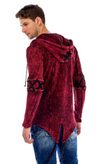 CL257 Men's hooded sweatshirt