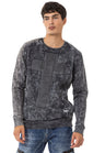 CL266 Men's sweatshirt with a great wash