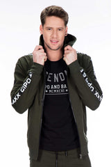 CL292 Men's Sweat Jacket in a classic sporty look