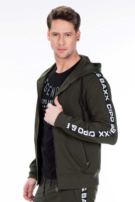CL292 Men's Sweat Jacket in a classic sporty look