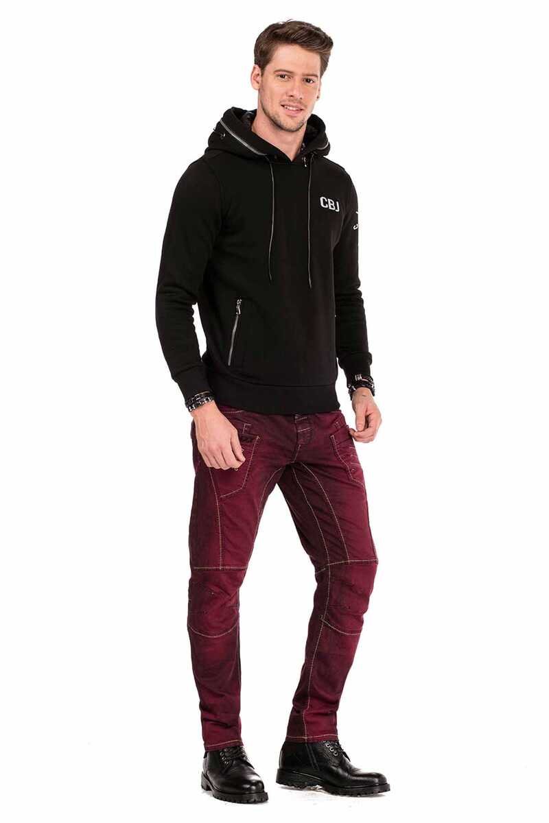 CL303 Men's hooded sweatshirt in a cool look