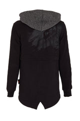 CL305 Men's Sweat Jacket with Layered Look
